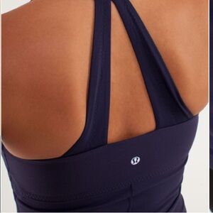 LULULEMON Navy Blue Halter Top